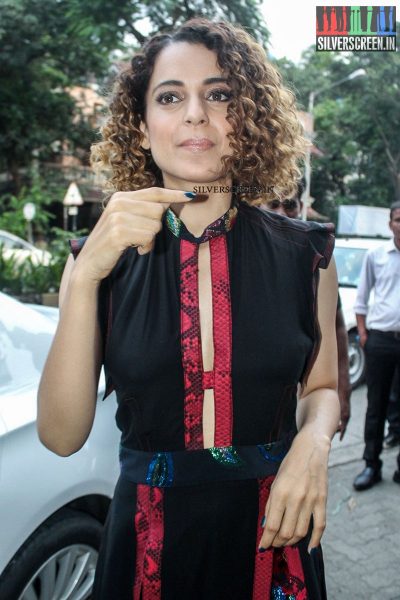 Kangana Ranaut at Tutak Tutak Tutiya Music Launch