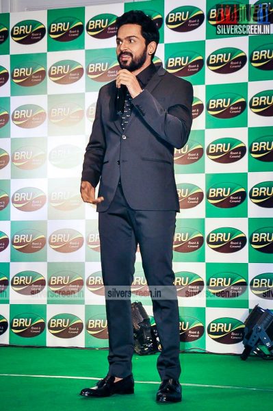 Karthi Sivakumar at the Launch of The New Pack of Bru Roast & Ground