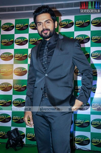 Karthi Sivakumar at the Launch of The New Pack of Bru Roast & Ground