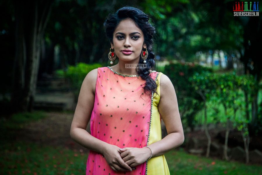 Nandita Swetha at Ulkuthu Press Meet