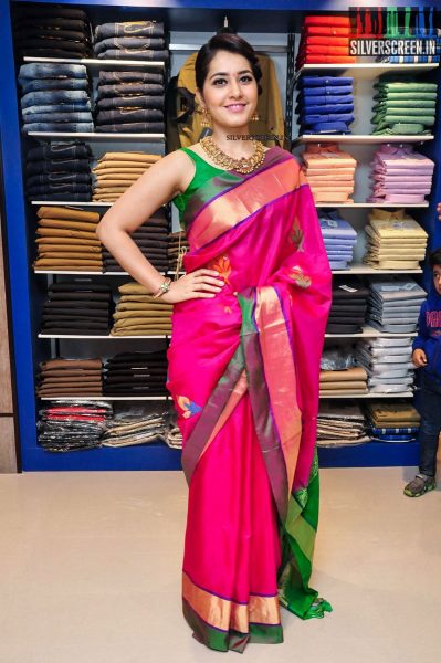 Raashi Khanna at the Launch of RS Brothers Shopping Mall