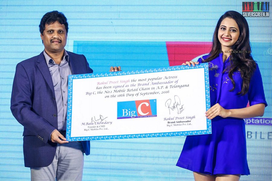 Rakul Preet Singh Named BIG C New Brand Ambassador