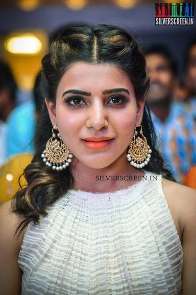 Samantha Ruth Prabhu at the Launch of Peram Mega Ventures Brochu