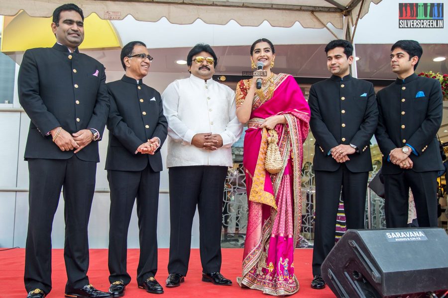 Sonam Kapoor at the Launch of Kalyan Jewellers Showroom in Chennai