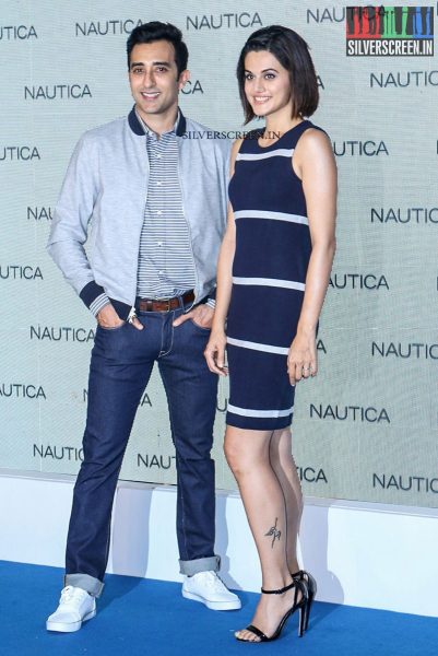 Taapsee Pannu & Rahul Khanna At Launch Of Nautica New Collection