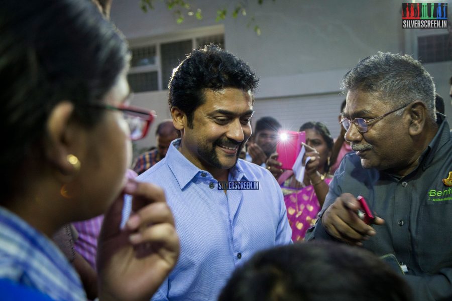 Needless to say, Suriya was the cynosure of all eyes at the event