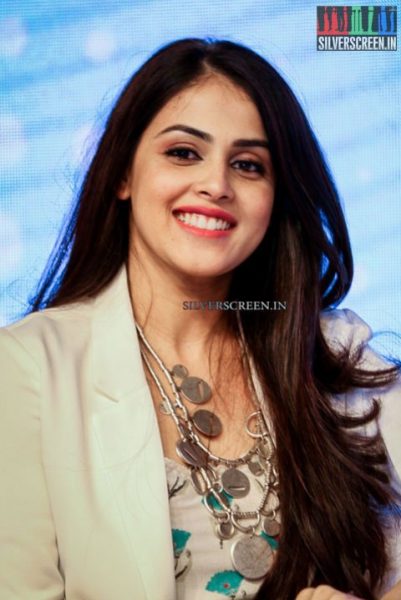 Genelia D'Souza at the Launch of Baby Dove