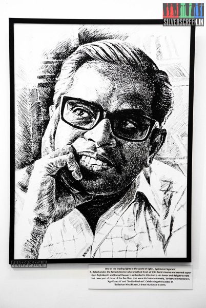 A sketch of K Balachander done in 1974