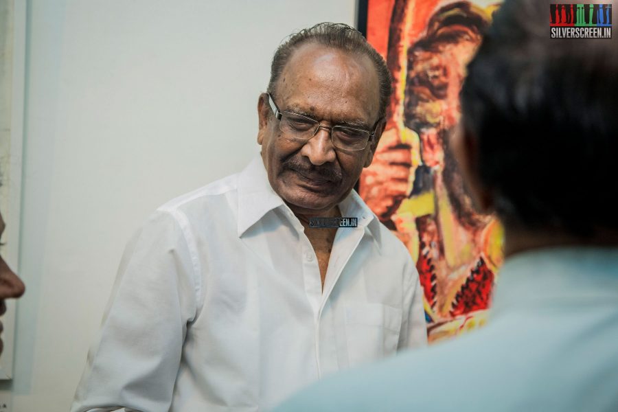 Director Mahendran on Day 2 of the exhibition