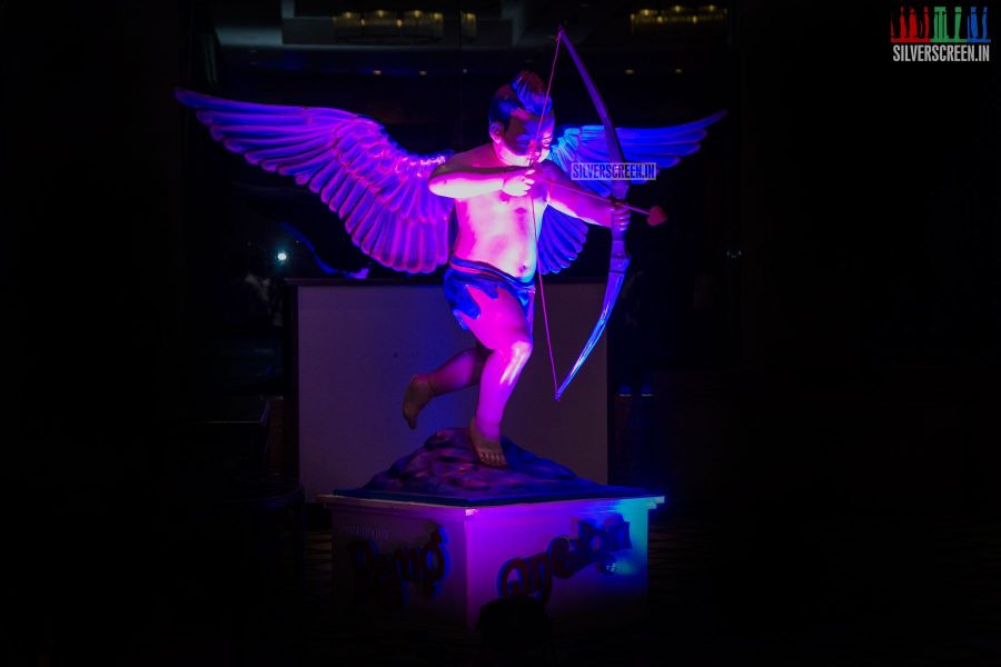 How many of these did they make? The 'Remo' cupid, which is on display in a majority of theatres in TN, welcomed guests to the event.