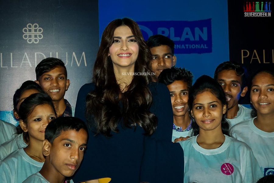 Sonam Kapoor at Plan India 7th Year Celebrations Press Meet