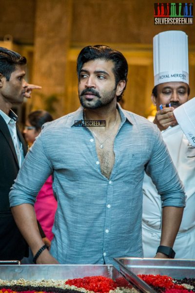 Arun Vijay at Le Royal Meridien's Cake Mixing Ceremony