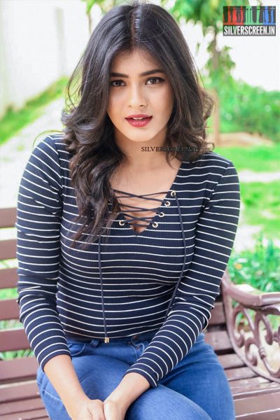 Hebah Patel at Nenu Nanna Naa Boyfriends Trailer Launch