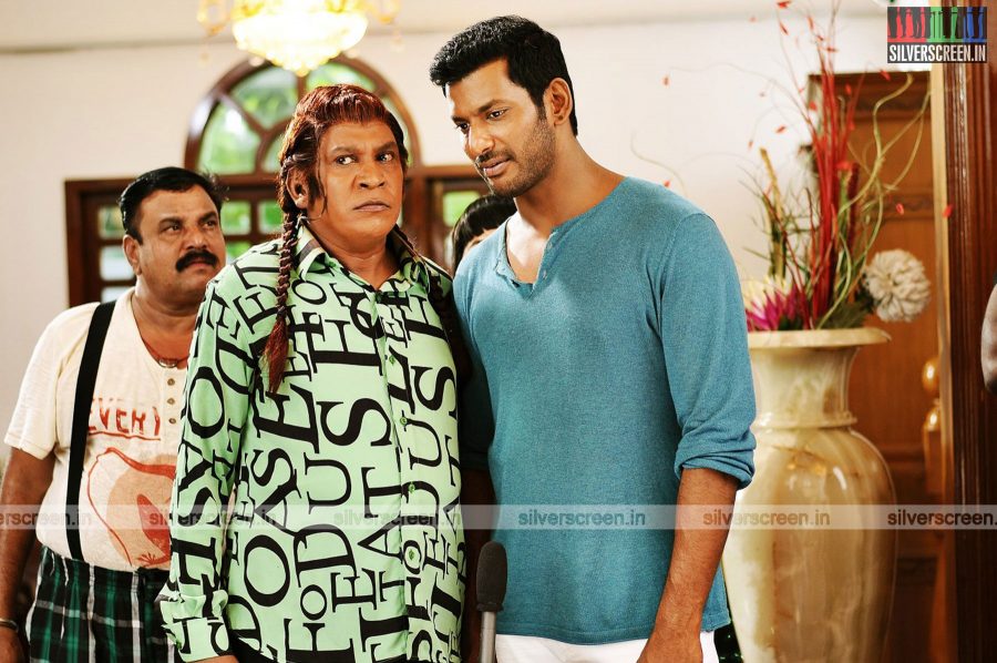 Kaththi Sandai Movie Stills