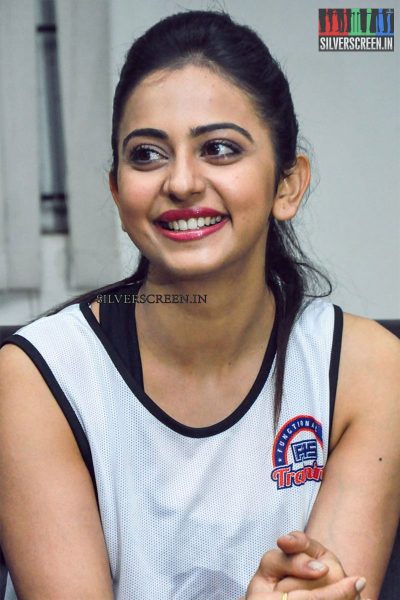 Rakul Preet Singh at the Launch of Fitnessunplugged for