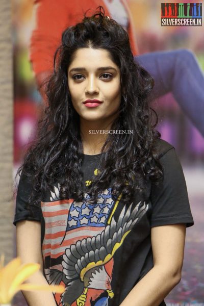 Ritika Singh at Shivalinga Press Meet