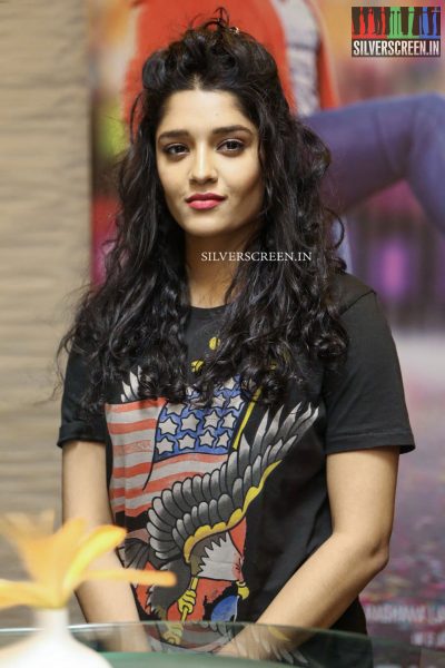 Ritika Singh at Shivalinga Press Meet