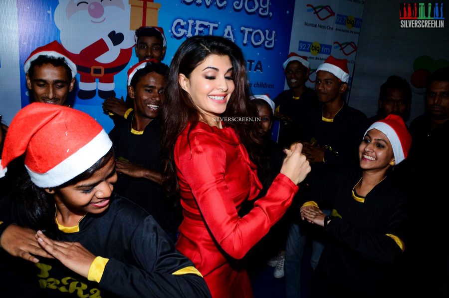 Jacqueline Fernandez at Big FM's Christmas Celebrations
