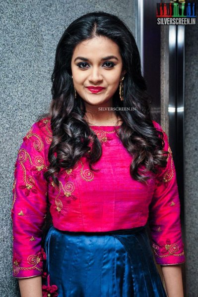 Keerthy Suresh at Remo Success Meet