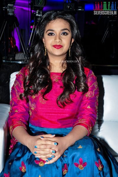 Keerthy Suresh at Remo Success Meet