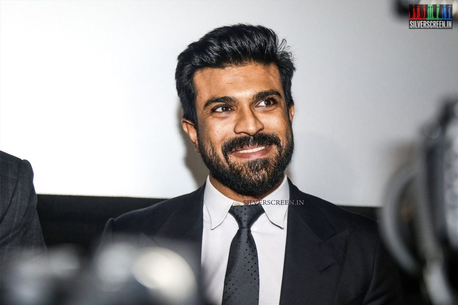 Ram Charan and Aravind Swami At the Dhruva Premiere in New Jersey