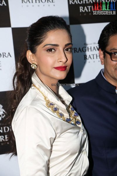 Sonam Kapoor at the Launch of Raghavendra Rathore Store