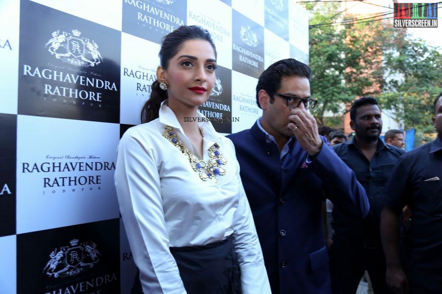 Sonam Kapoor at the Launch of Raghavendra Rathore Store