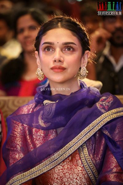 In Pictures: Aditi Rao Hydari At 'Cheliyaa' Audio Launch