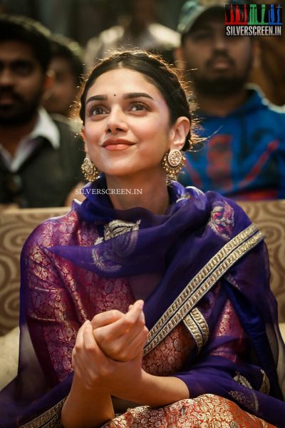 In Pictures: Aditi Rao Hydari At 'Cheliyaa' Audio Launch