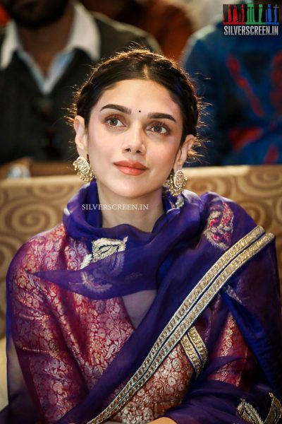 In Pictures: Aditi Rao Hydari At 'Cheliyaa' Audio Launch