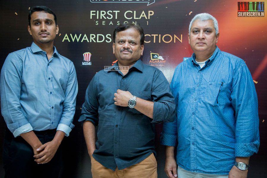 KV Anand at MovieBuff First Clap Awards Function