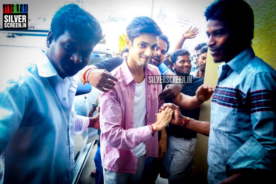Vivegam's music director, Anirudh Ravichander, is always up with the fans for an early morning show at Albert Theatre