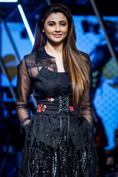 Mumbai:Actress Daisy Shah during the Lakme Fashion Week Winter/F
