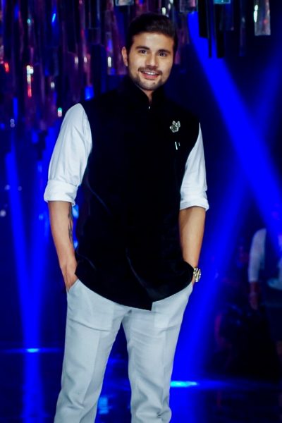 Mumbai: Actor Mustafa Burmawala during the Lakme Fashion Week Wi