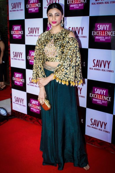 Mumbai: Actress Daisy Shah during the "Savvy Excellence Awards"