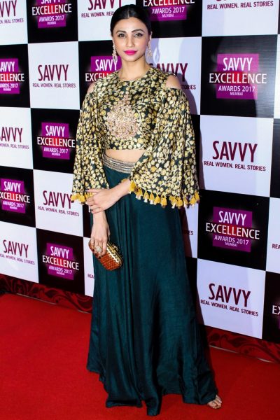 Mumbai: Actress Daisy Shah during the "Savvy Excellence Awards"