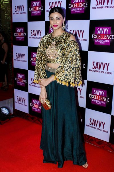 Mumbai: Actress Daisy Shah during the "Savvy Excellence Awards"