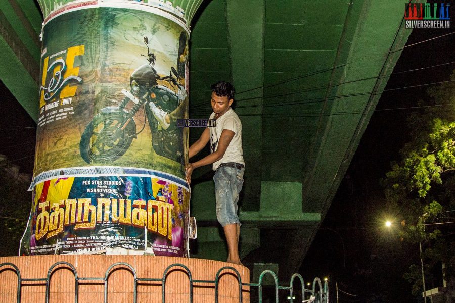 Most of the posters come from a printing press at Sivakasi. Photo: Dani Charles