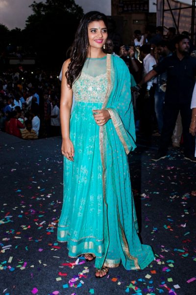 Mumbai: Actress Aishwarya Rajesh during the song launch of upcom