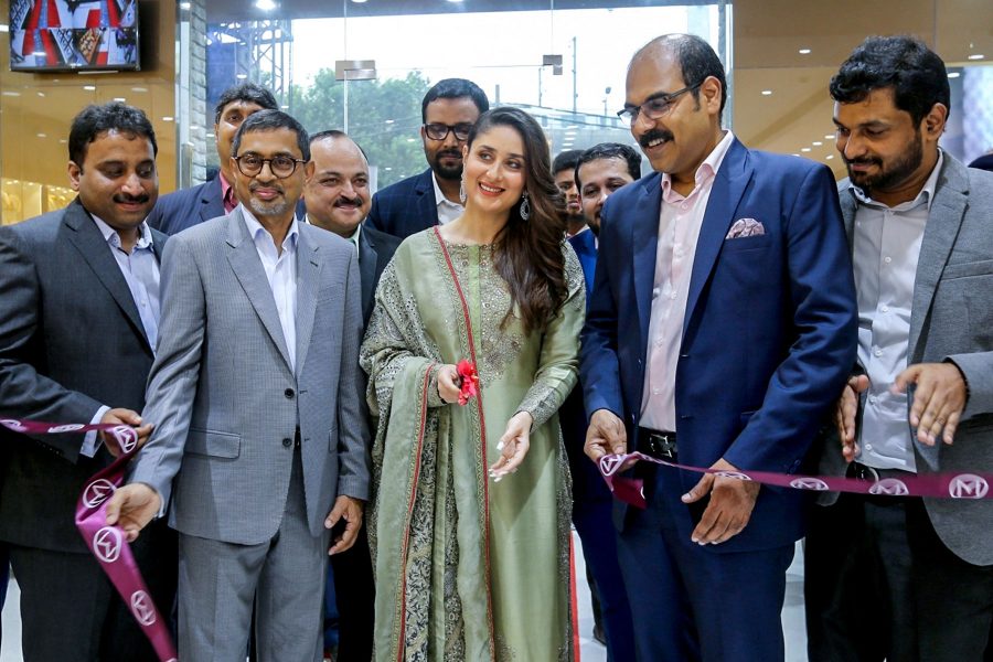 New Delhi: Bollywood actress Kareena Kapoor Khan during a store
