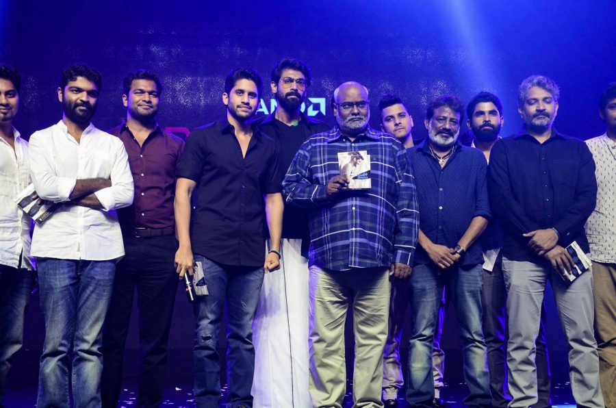 Hyderabad: Audio launch of film "Yuddham Sharanam" in Hyderabad. (Photo: IANS)