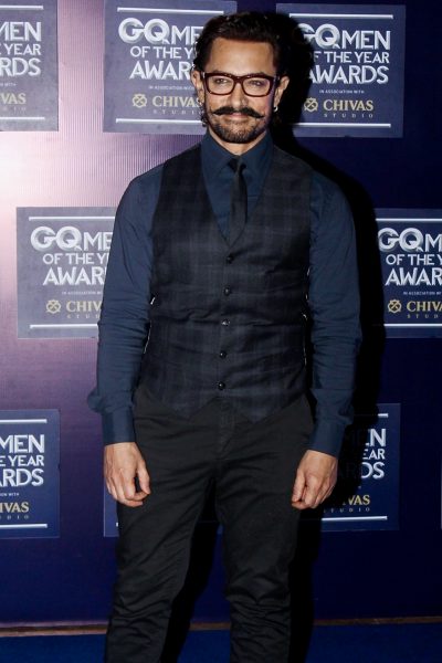 Mumbai: Actor Aamir Khan on the red carpet of "GQ Men Of The Year Awards" 2017 in Mumbai on Sept 22, 2017. (Photo: IANS)