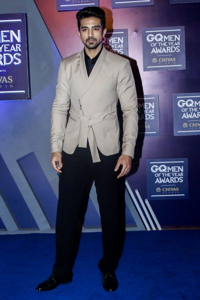 Mumbai: Actor Saqib Saleem on the red carpet of "GQ Men Of The Year Awards" 2017 in Mumbai on Sept 22, 2017. (Photo: IANS)