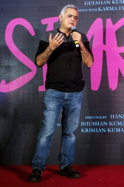 Mumbai: Film Director Hansal Mehta during the song launch of fil