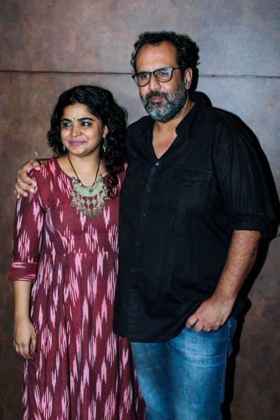 Mumbai: Producer Anand L. Rai and Film director Ashwiny Iyer Tiwari during the special screening of her film "Shubh Mangal Savdhan" in Mumbai on Aug 31,2017. (Photo: IANS)
