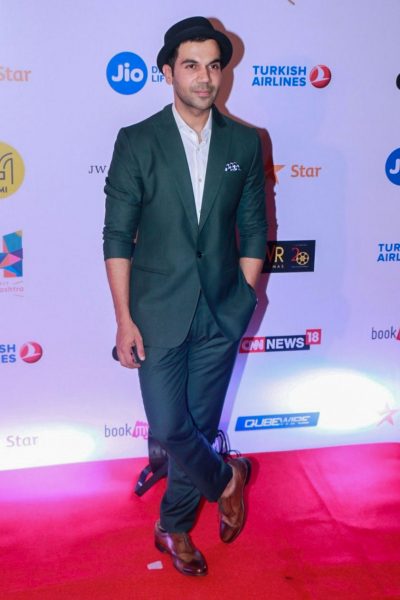 Mumbai: Actor Rajkummar Rao during the closing ceremony of Jio Mami Film Festival 2017 in Mumbai on Oct 18, 2017. (Photo: IANS)