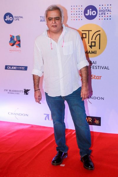 Mumbai: Filmmaker Hansal Mehta during the closing ceremony of Jio Mami Film Festival 2017 in Mumbai on Oct 18, 2017. (Photo: IANS)