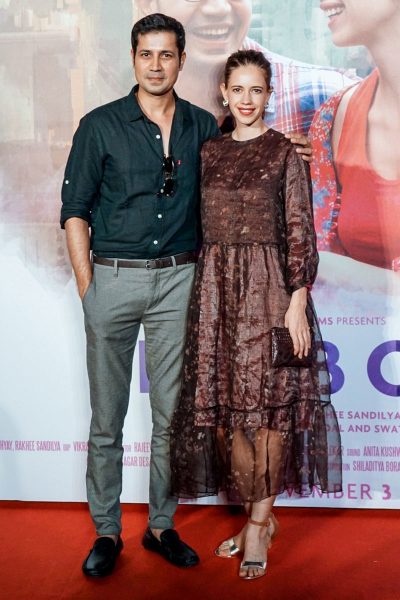 Mumbai: Actors Kalki Koechlin and Sumeet Vyas during the trailer launch of film "Ribbon" in Mumbai on Oct 3, 2017.(Photo: IANS)