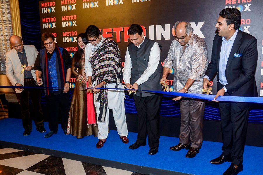 Amitabh Bachchan At The Opening Of Metro Inox Movies In Mumbai