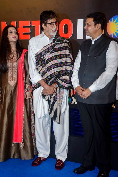 Amitabh Bachchan At The Opening Of Metro Inox Movies In Mumbai